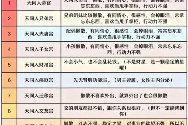 紫薇斗数男命看哪些宫