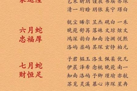 属蛇亥时出生的男孩应该如何起名，适用哪些字姓名