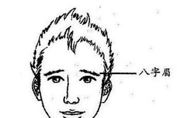 八字眉怎么画