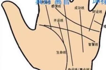 手相流年图算命——百发百中