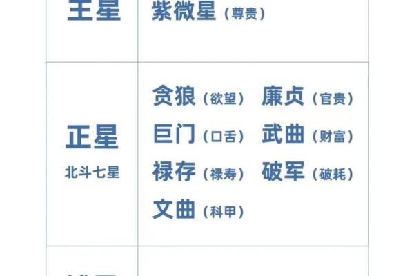 紫薇斗数排位