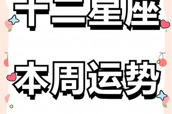 本周十二星座运势查询全面解析你的星座运势