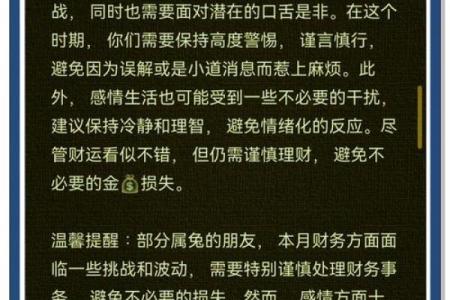 属兔人2025年运势预警灾难与化解之道