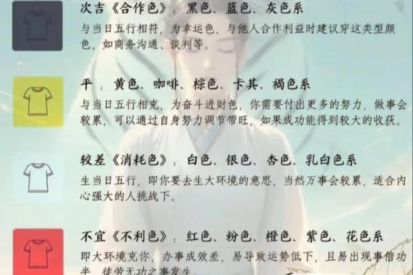 2025年4月7日五行穿衣指南