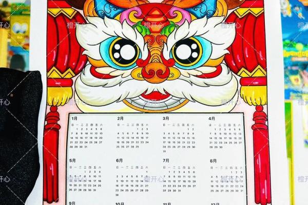 2020年日历表手抄报 2020年日历表手抄报