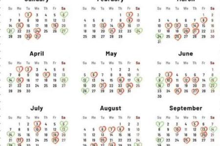 2025年好日子一览表