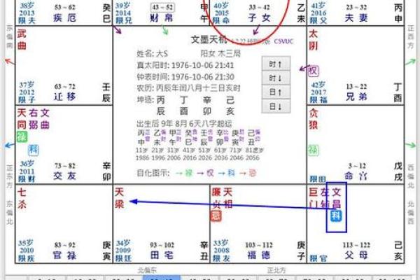 2025年4月1日午时女命紫微斗数全解盘