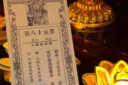 关帝灵签解签71签