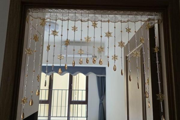 珠帘隔断风水效果图 珠帘隔断风水效果图