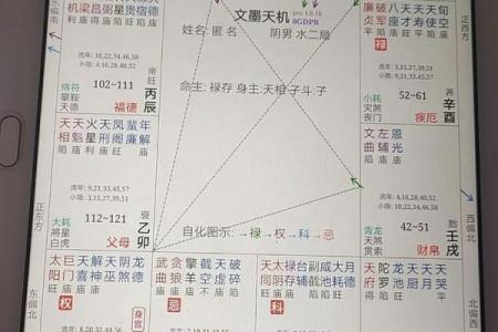 紫薇斗数看财产