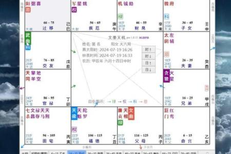 紫微斗数之四化飞星活盘运用