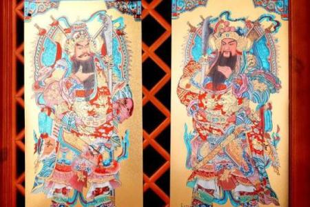风水门神春节门神怎么贴好