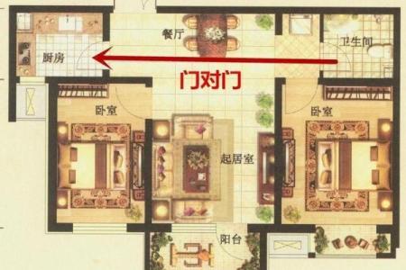 大门对大门的风水化解