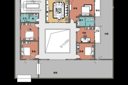 古代更好的风水房子图纸