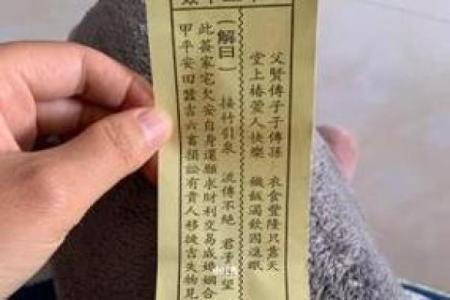 观音灵签八十一签解姻缘 观音菩萨灵签八十一签？