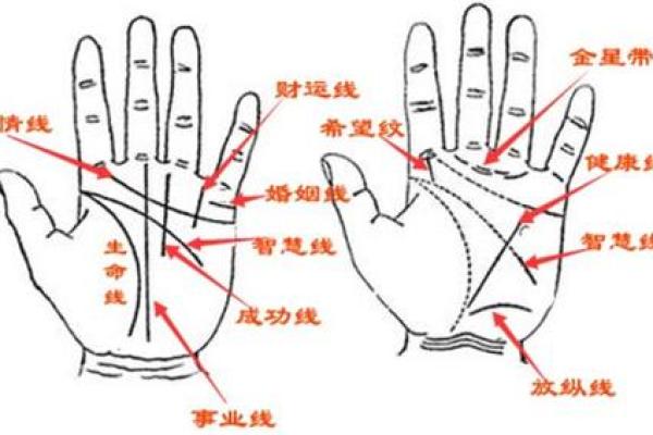 男手痣相图解算命