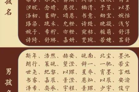 孩子名八字