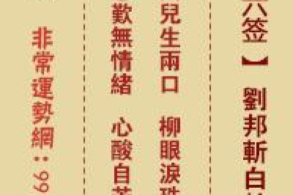 玄天上帝灵签二十九签