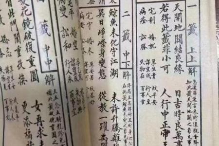 观音灵签三十签白话解