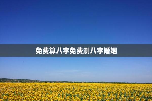 免费测夫妻八字姻缘 夫妻八字婚姻算命免费测试？