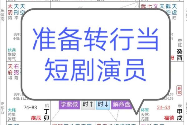 紫薇斗数看名气