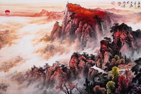 山水画风水学的讲究与忌讳观点