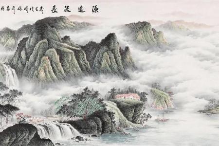 客厅中的山水画应当避免这些风水禁忌