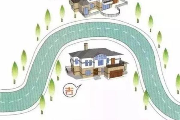 修路旁边的房子风水