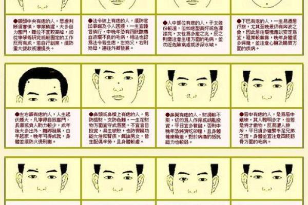 五官看面相算命图解男 男人五官面相大全 五官看面相算命图解男 男人五官面相大全