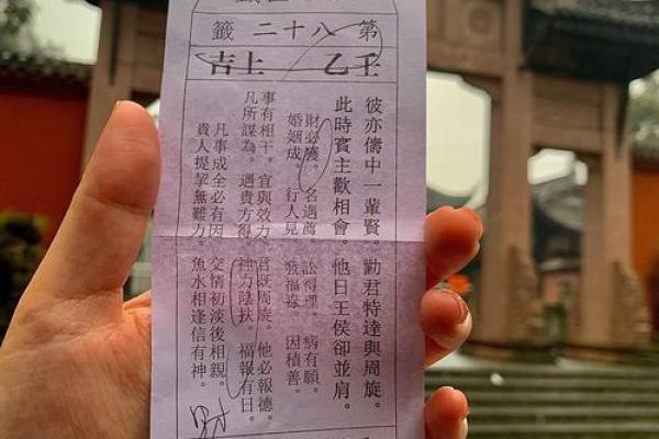 灵签三十八 灵签三十八