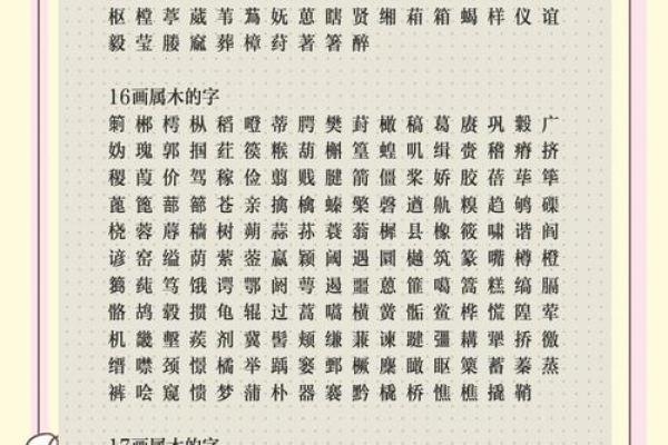 带木字旁的女孩名字-名字大全-姓名学-华易算命网姓名