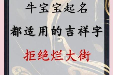 农历四月牛宝宝取名技巧,起名吉祥字分享姓名