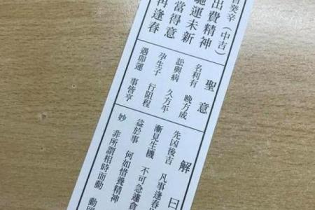 吕祖灵签12签解签