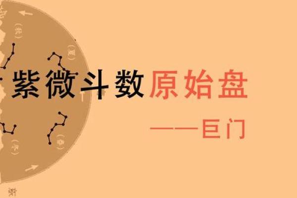 紫薇斗数大限天同巨门