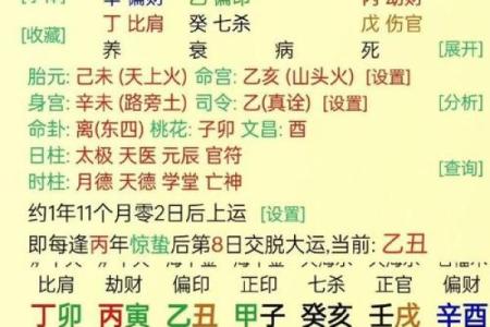 八字格局偏印格男命