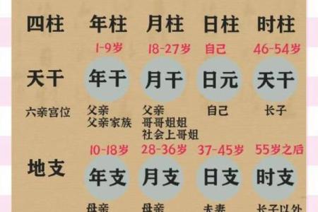 八字排盘易卜,四柱八字排盘详解析