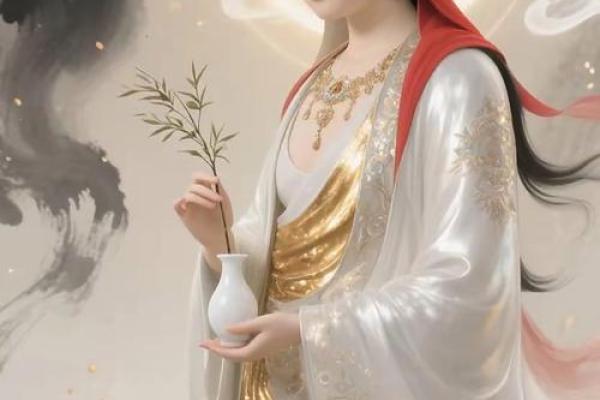 观音灵签第71水墨