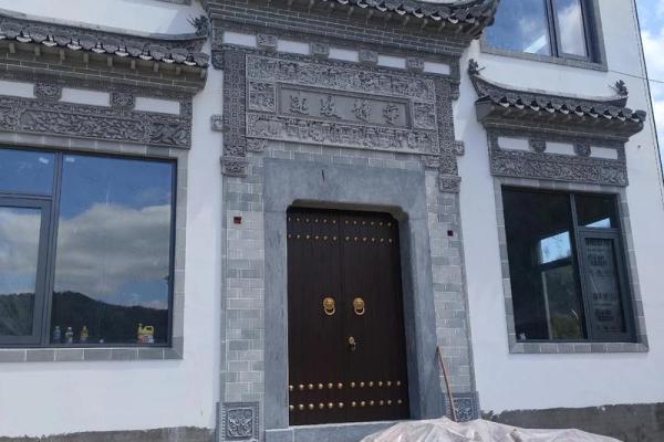 农村围墙大门风水