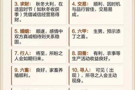 观音灵签73签解