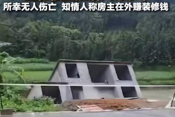 房子塌了风水好吗