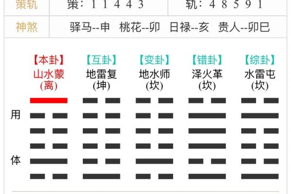 梅花易数六爻测试吉凶详解