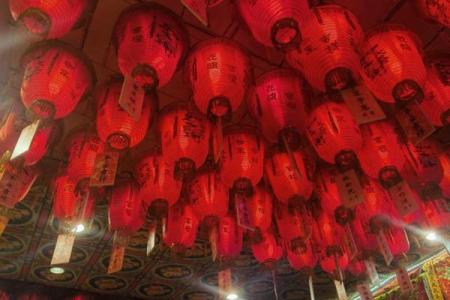 城隍庙灵签抽签仪式视频