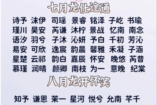 6月份出生的属龙男孩起什么名字好姓名
