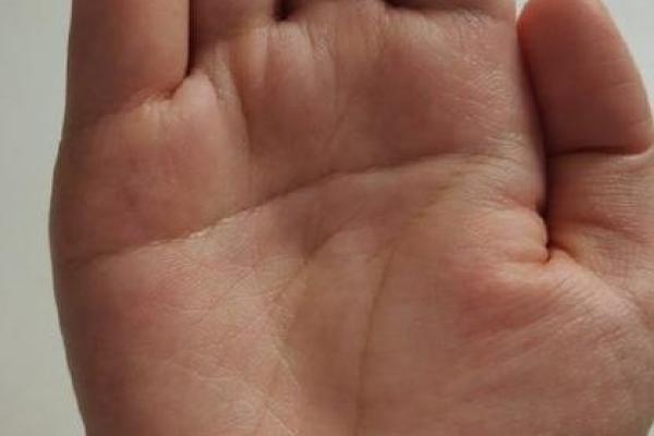 断掌算命,断掌上面还有感情线