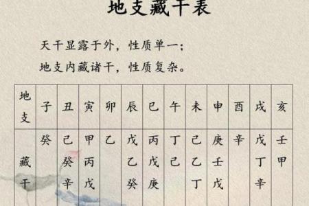 八字地支藏干怎么才能透出