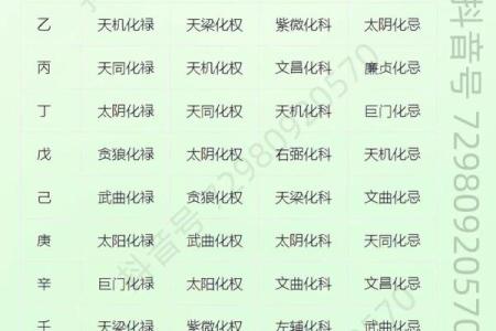 紫微斗数之生年干四化表象：兄弟宫四化入各宫表象