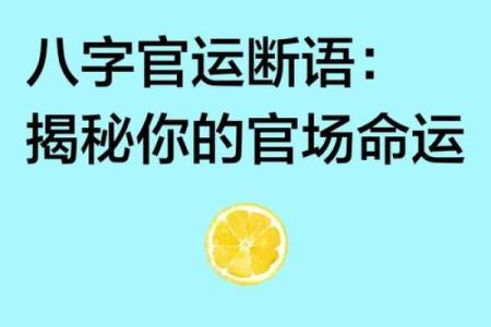 如何通过八字看官运？