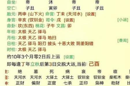 八字查询婚姻星