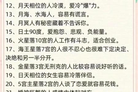 适合做网红的星盘配置