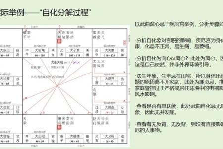 紫微斗数之四化论断法详释：　宫位太极变换